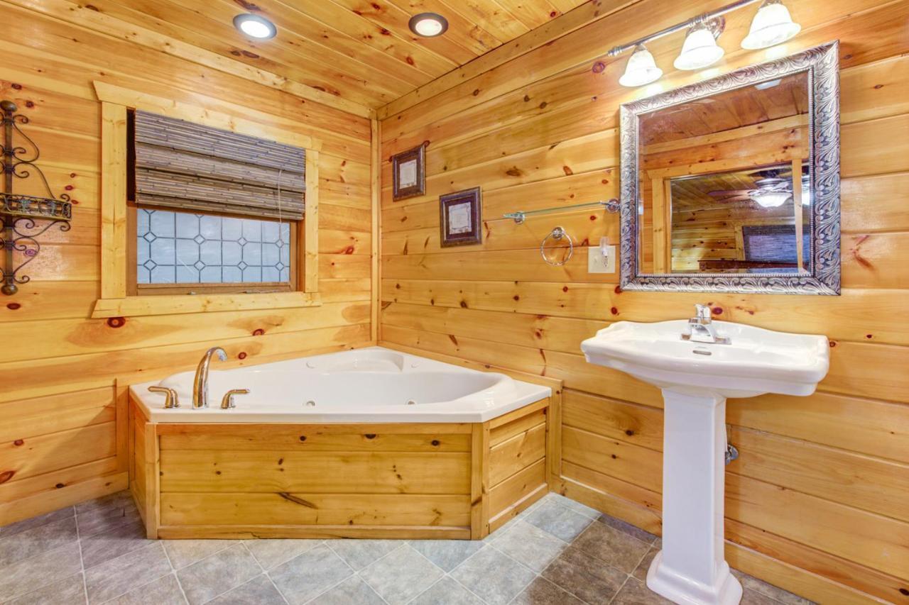 Вилла Country Oaks Cabin Пиджен-Фордж Экстерьер фото